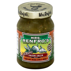 Mrs. Renfro's Jalapeno Hot Green Salsa - 16 OZ 6 Pack