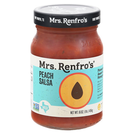 Mrs. Renfro's Mild Peach Salsa - 16 OZ 6 Pack