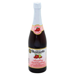Martinelli's 100% Pure Sparkling Apple-Cranberry - 25.4 FZ 12 Pack