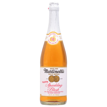 Martinelli's Sparkling Blush Cider - 25.4 FZ 12 Pack