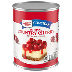 Comstock Pie Filling Country Cherry - 21 OZ 12 Pack