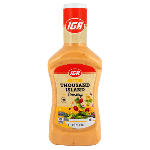 IGA Dressing 1000 Island - 16 FZ 6 Pack