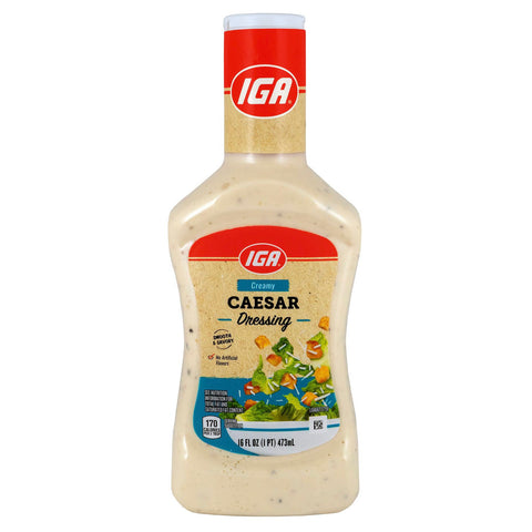 IGA Dressing Caesar - 16 FZ 6 Pack