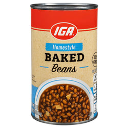 IGA Baked Beans Homestyle - 28 OZ 12 Pack