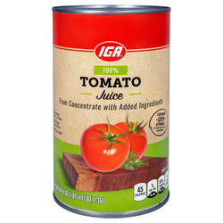 IGA Juice Tomato - 46 FZ 12 Pack