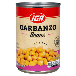 IGA Beans Garbanzo - 15 OZ 24 Pack