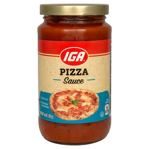 IGA Sauce Pizza - 14 OZ 12 Pack