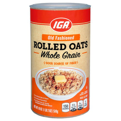 IGA Cereal Hot Or Cold Old Fashioned Oat - 18 OZ 12 Pack