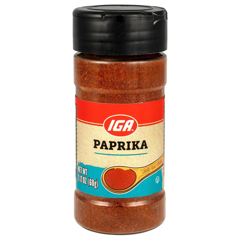 IGA Seasoning Paprika - 2.12 OZ 12 Pack