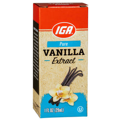 IGA Extract Pure Vanilla - 1 FZ 12 Pack