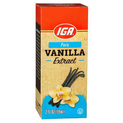 IGA Extract Pure Vanilla - 2 FZ 12 Pack