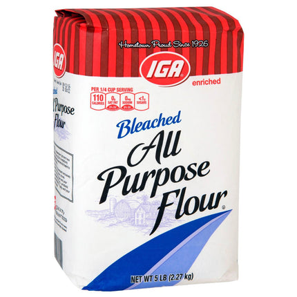 IGA Flour All Purpose - 5 LB 8 Pack