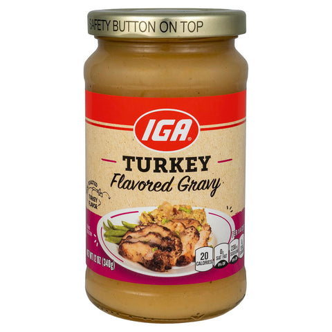 IGA Gravy Jar Turkey - 12 OZ 12 Pack