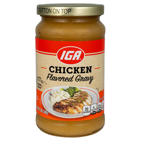 IGA Gravy Jar Chicken - 12 OZ 12 Pack