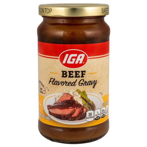 IGA Gravy Jar Beef - 12 OZ 12 Pack