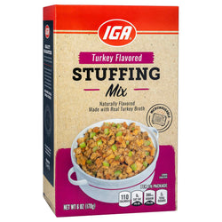 IGA Mix Stuffing Turkey - 6 OZ 12 Pack
