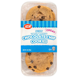 IGA Chocolate Chip Soft Cookies - 7.1 OZ 8 Pack
