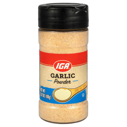 IGA Seasoning Garlic Powder - 3.12 OZ 12 Pack