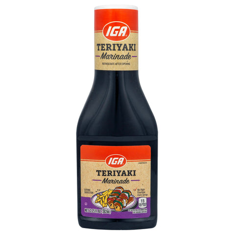 IGA Marinade Teriyaki - 12.25 FZ 6 Pack