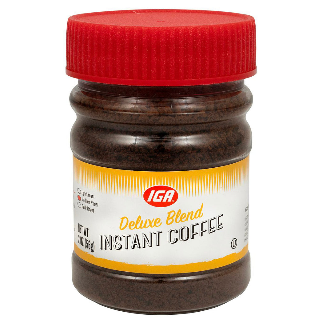 IGA Coffee Instant 2 OZ 12 Pack StockUpExpress