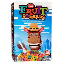 IGA Cereal Fruit Rings - 12.2 OZ 12 Pack