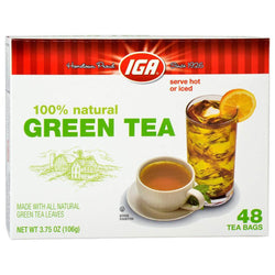 IGA Tea Bags Green - 48 CT 12 Pack