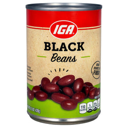 IGA Beans Black - 15 OZ 24 Pack
