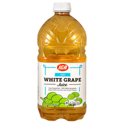 IGA Juice White Grape - 64 FZ 8 Pack