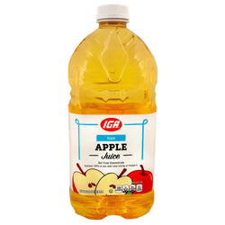IGA Fresh 100% Apple Juice Not From Concentrate - 64 FZ 8 Pack