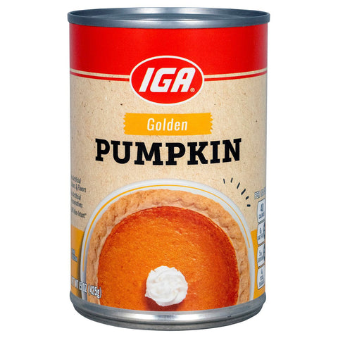 IGA Pumpkin Golden Can - 15 OZ 24 Pack