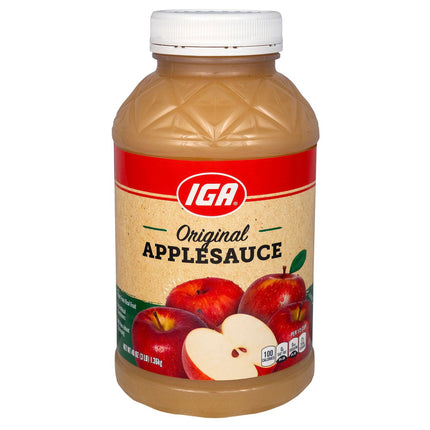 IGA Applesauce Original - 24 OZ 12 Pack