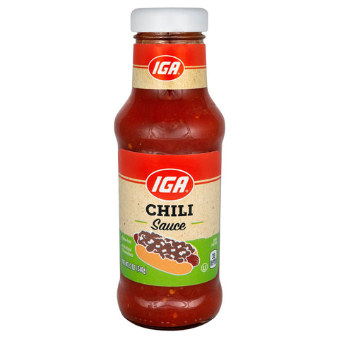 IGA Sauce Chili - 12 OZ 12 Pack