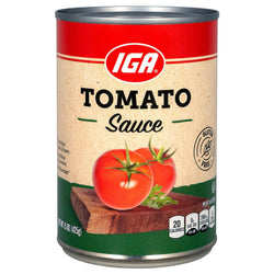 IGA Tomatoes Sauce - 8 OZ 48 Pack