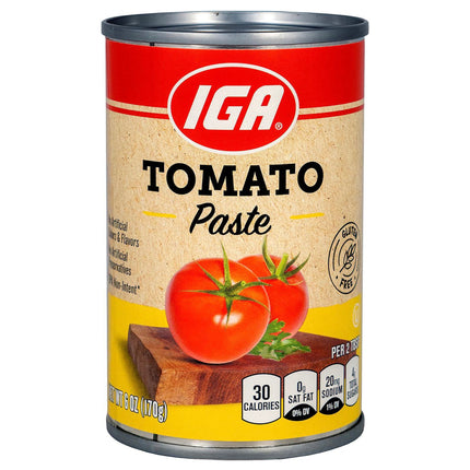 IGA Tomatoes Paste - 12 OZ 24 Pack