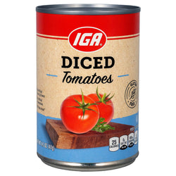 IGA Tomatoes Diced - 14.5 OZ 24 Pack