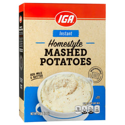 IGA Potatoes Mashed Instant - 13.3 OZ 12 Pack