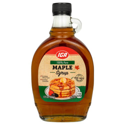 IGA Maple Syrup Pure - 12 FZ 12 Pack