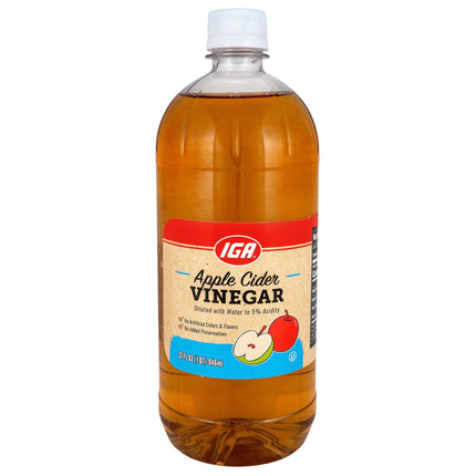 IGA Vinegar Cider - 32 FZ 12 Pack