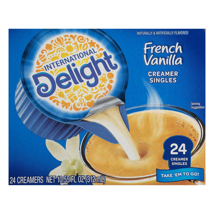 International Delight Coffee French Vanilla Creamer Singles - 10.5 FZ 6 Pack