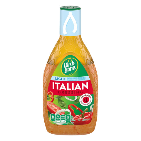 Wish-Bone Light Italian Dressing - 15 FZ 6 Pack
