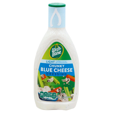 Wish-Bone Light Blue Cheese Dressing - 15 FZ 6 Pack