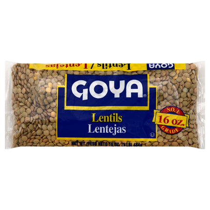 Goya Dry Lentils - 1 LB 24 Pack