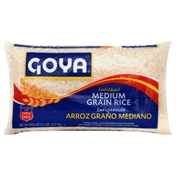 Goya Medium Grain Rice - 5 LB 12 Pack