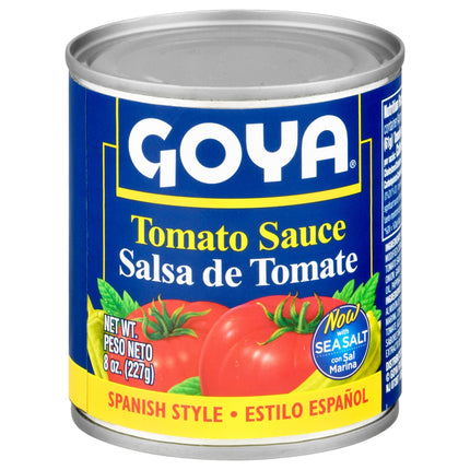 Goya Spanish Style Tomato Sauce - 8 OZ 48 Pack