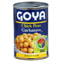 Goya Premium Chick Peas Garbanzos - 15.5 OZ 24 Pack