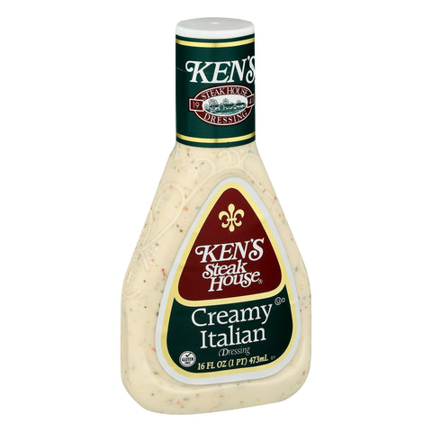 Ken's Steak House Italian Creamy Dressing - 16 FZ 6 Pack
