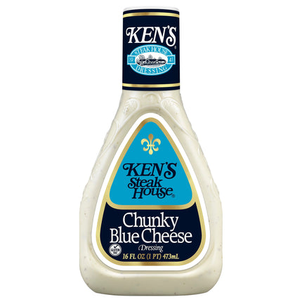 Ken's Steak House Chunky Blue Cheese Dressing - 16 FZ 6 Pack