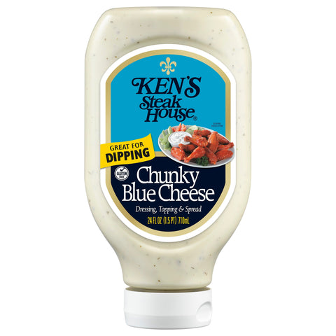Ken's Steak House Blue Cheese Dressing - 24 FZ 6 Pack