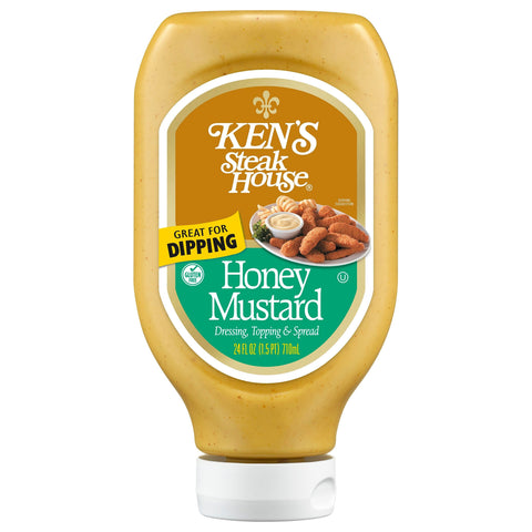 Ken's Steak House Honey Mustard Dressing - 24 FZ 6 Pack