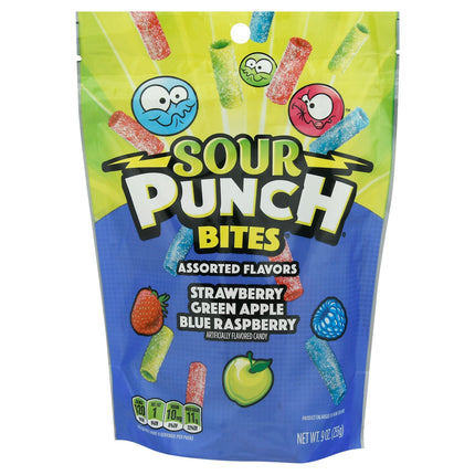 Sour Punch Bites Assorted Flavors - 9 OZ 6 Pack